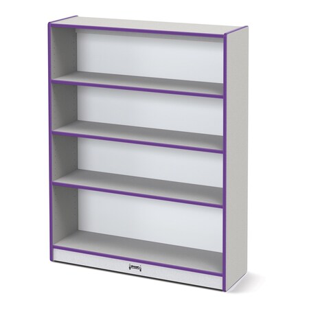 Jonti-Craft Rainbow Accents Standard Bookcase, Purple 0971JC004